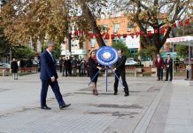 24 Kasım Öğretmenler Günü Kutlamaları Anıt Park’ta Başladı