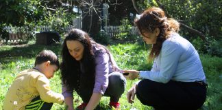 AKV’nin minik elleri fidan dikti