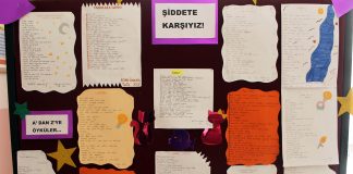 Şiddette Karşıyız