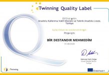 AKV’ye eTwinning’ten Kalite Etiketi Ödülü
