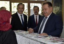 Gölcük Kaymakamı Yusuf Özdemir AKV’yi ziyaret etti