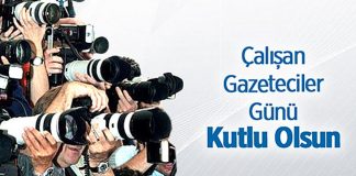 Çalışan Gazeteciler Günü Kutlu Olsun